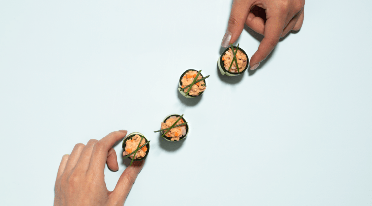OMNI新吞拿純素吞拿魚食譜 新吞拿青瓜卷