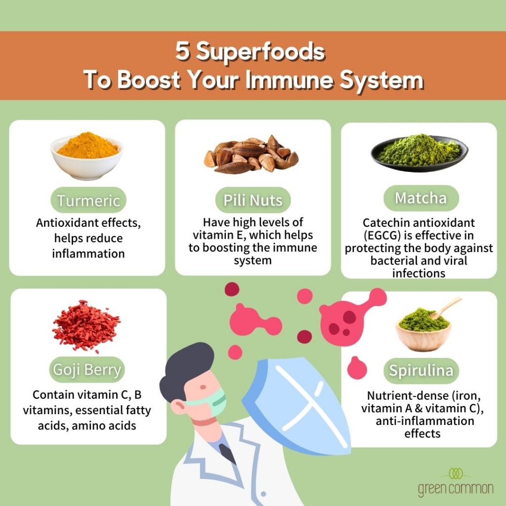 5 superfoods to boost your immune system